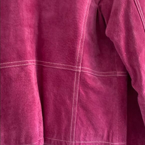 Wilson’s leather Pink Leather Jacket Classic Design - Picture 8 of 8